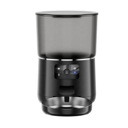 CHSSHA00 Smart Wifi Automatic Cat And Dog Feeder \w Camera, 6L - App Controlled, Timed Automatic Pet Feeder, Smart Cat Feeder Dry Food Dispenser