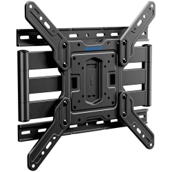 MOUNTUP Ultra Slim Full Motion Tv Wall Mount, 1.3" Thin Low Profile for 26-60" Tvs, Smooth Swivel Tilt Extension, Max Vesa 400X400Mm, Up to 88Lbs