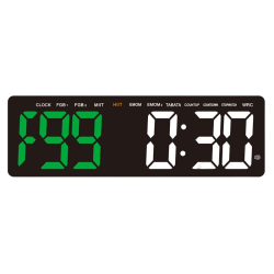 GREEN SCENIC Fitness Timer \w Led Countdown/countup, 16-Inch Ultra-Clear Digital Display, Eight Training Modes \w Remote Control, And Versatile Use