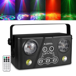 MYACUC Led Ball Light, 5-In-1 Colorful Stage Light Bar, Atmosphere Light, And Pattern Light Suitable for Ktv Stage, Halloween, And Christmas