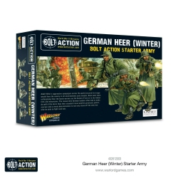 WARLORD GAMES Bolt Action German Heer Winter Starter Army New