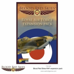 WARLORD GAMES Blood Skies Royal Air Force Expansion Pack New In Red