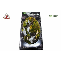 GAMERS GRASS Highland Bases Oval 105MM (X1)