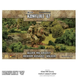 WARLORD GAMES Bolt Action: Konflikt '47 - Allied Grizzly Medium Walker New