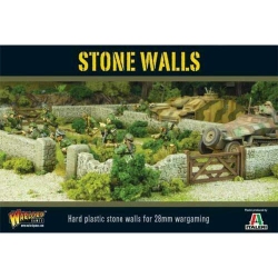 WARLORD GAMES Bolt Action Stone Walls Terrain New - Wg-Ter-38