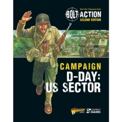 WARLORD GAMES Bolt Action American D-Day: Us Sector (Bolt Action Campaign Book) New