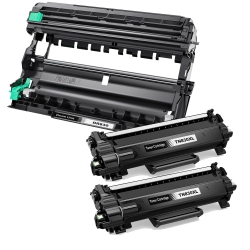 MAX SAVING – 3 Pack Compatible for (2 Toner Cartridge + Drum Unit) for Brother (2X Tn830Xl + Dr830), Tn830, Tn-830, Tn830Xl, Dr-830