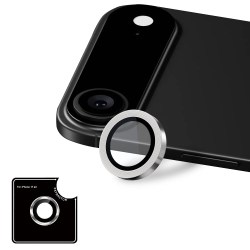 UOLO [Shield] Iphone Air Camera Lens Glass, Iphone 17 Air Camera Lens Screen Protector (Limited Lifetime Warranty) - In Silver