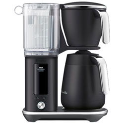 Breville Luxe Thermal Drip Coffee Maker - 12-Cup - Black Truffle