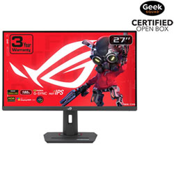 Open Box - ASUS ROG Strix 27" QHD 180Hz 1ms GTG IPS LED Gaming Monitor (XG27ACG)