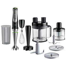 Braun MultiQuick 9 2L 700-Watt Hand Blender - Black Stainless Steel