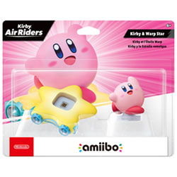 amiibo Kirby Air Riders Kirby & Warp Star