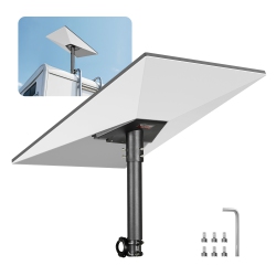 VEVOR Starlink Rv Ladder Mount, 360°Adjustable Angle Mounting Standard Gen 3 Pipe Kit