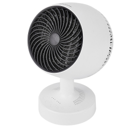 MYACUC Space Heater, Small Space Heater, Desk Heater for Office, 160° Lateral Auto Oscillating, Ptc Ceramic Heating, W Ant Tip-Over & Overheat Protection