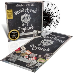 BMG RIGHTS MANAGEMEN Motorhead - No Sleep At All [Clear/ Black-White Splatter Lp] - (Clear Vinyl, Black, White, Anniversary Edition, Splatter)