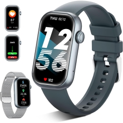 LIGE Fitness Tracker- Smart Watch for Women \w 1.47" HD, Ip68 Waterproof, 7+ Days Battery, 24+ Exercises Activity Tracker Fitness Watches, Fitness