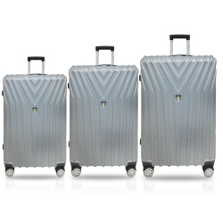 TUCCI Bordo 3 Piece Premium Hardshell Luggage Set