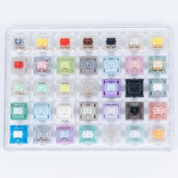 GATERON Keyboard Switches Tester, Magnetic Jade Oil King Milky Pro Oil King Baby Kangaroo Racoon Ink Wall Stem Box Black Pink for Mx Mechanical