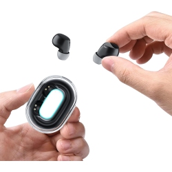 MYACUC Invisible Mini Headphones Wireless Bluetooth Small Hidden Earbuds for Small Ear Canals Sleeping Earbuds Tiny Earphones for Side Sleepers