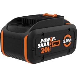 WORX 20V Power Share Pro 8.0Ah Lithium-Ion High-Capacity Battery