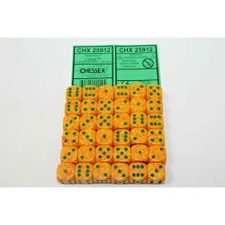 LION RAMPANT Chessex Dice 12MM D6 (36 Dice) Speckled Lotus - Chx25912