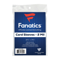 GROSNOR Fanatics Soft Sleeves 0500Ct