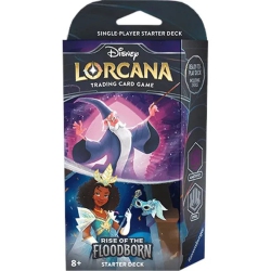 UNIVERSAL Disney Lorcana Rise Of The Floodborn Deck - Steel / Amethyst New