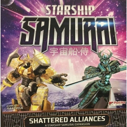ASMODEE Starship Samurai Exp. Shattered Alliances Board Game New