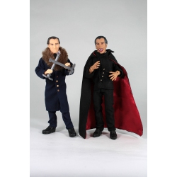 MEGO - World’S Greatest Monsters - Hammer Horror Dracula & Van Helsing 8" Action Figure 2-Pack With Collectible Coin [Collectibles]