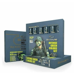 LIGHTSPEED Abteilung 502 Dense Acrylics Intense Greens Colors Set New