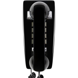 SANGYN Retro Wall Phones for Landline \w Loud Mechanical Ringing Vintage Wall Mount Phone \w Volume Adjustable Old Fashioned Corded Landline