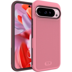 TUDIA Mergegrip for Google Pixel 9 Pro Xl Case 2024 Military Grade- Smokey In Pink