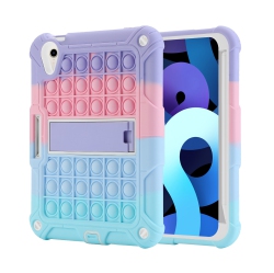 THE WAY Suitable for Ipad Mini 6 Protective Cover 8.3 Inch Silicone Rodent-Killing Pioneer Tablet Ipad Protective Case Holder - Purple In Blue