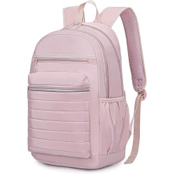 OECECA K Anti-Thief Travel Backpack for Men And Women, Backpack Purse for Women, Fashion Backpack, Casual Backpack for College(Light Pink)