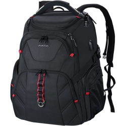 OECECA 17.3" Travel Laptop Backpack Tsa Friendly, Water Resistant Anti Theft Extra Large Backpack \w Rfid Pockets College Backpacks \w USB Port For