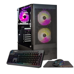 GIGATECH GAMING Apollo 5 Gaming PC Desktop - Amd Ryzen 5 5500 4.2Ghz 6-Core, Nvidia Rtx 3050 Gpu Graphics Card, 32GB Ddr4 3200Mhz, 512GB SSD + 8Tb