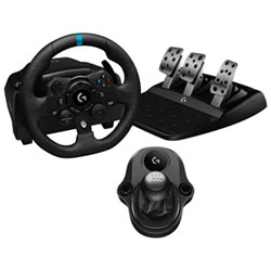 Logitech G923 Racing Wheel & Pedals with Driving Force Shifter for Xbox Series X|S and Xbox One