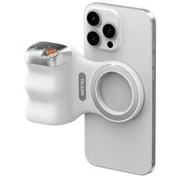 TELESIN Fun Shot Magnetic Phone Camera Dslr Style Shutter Grip \w Remote Control, Iphone Camera Grip Phone Clip Handle \w 1/4" for Iphone Android