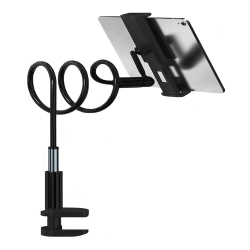 SAVEONMANY Gooseneck Tablet Holder, Flexible And Adjustable Mobile Phone Holder With Long Arms
