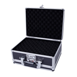 KARL HOME Aluminum Framed Gun Carry Case Handgun Pistol Hard Box Gun Storage Case Bag