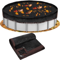 MYACUC 26Ft X 26Ft Shade Net, Outdoor Patio Shade Net for Patio, Balcony, Carport, Shed In Black