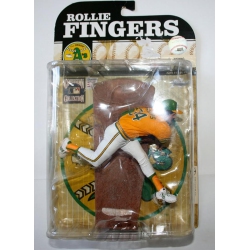 BASEBALL Mlb Sportpicks 6 Inch Static Figure Cooperstown Series 6 - Rollie Fingers Jersey In Yellow
