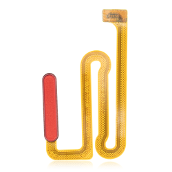 MS TECH Fingerprint Reader With Flex Cable Compatible for Samsung Galaxy A12 (A125 / 2020) (Red)