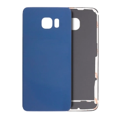 MS TECH Back Cover Glass Compatible for Samsung Galaxy S6 Edge (No Logo) (Aftermarket Plus) (Black Sapphire)