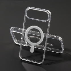 CC Topsave Hybrid Magnetic Case Compatible With Magsafe, Protective, Scratch-Resistant Back, Classic Series, Clear for Iphone Air 6.5-Inch