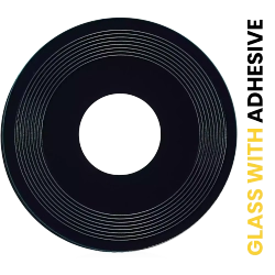 MS TECH Back Camera (Wide / Ultra Wide) Lens (Glass Only) With Adhesive Compatible for Xiaomi Redmi Note 12R