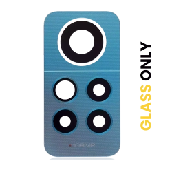 MS TECH Back Camera Lens (Glass Only) Compatible for Xiaomi Redmi Note 12 Pro 4G (Star Blue)