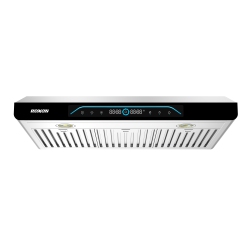 ROXON | 900 Cfm | Smartlife App | Upgraded Dc Motor \w Blower Type Wheel| Touch Or Touchless | 30-In Ducted Stainless Steel Undercabinet Range Hood
