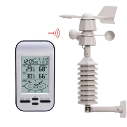 GREEN SCENIC Home Weather Station, Wireless Thermometer, Digital Weather Thermometer \w HD Screen, 328-Foot Usable Distance Range, for Temperature