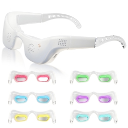 MYACUC Eye Massager Relaxer Beauty Care Device Reduce Dark Circles Puffiness Wrinkles Reduction Eye Fatigue Eyecare Glasses